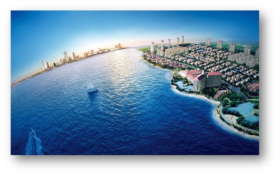 高铁附近湖景房,惠州富力湾10万一套房