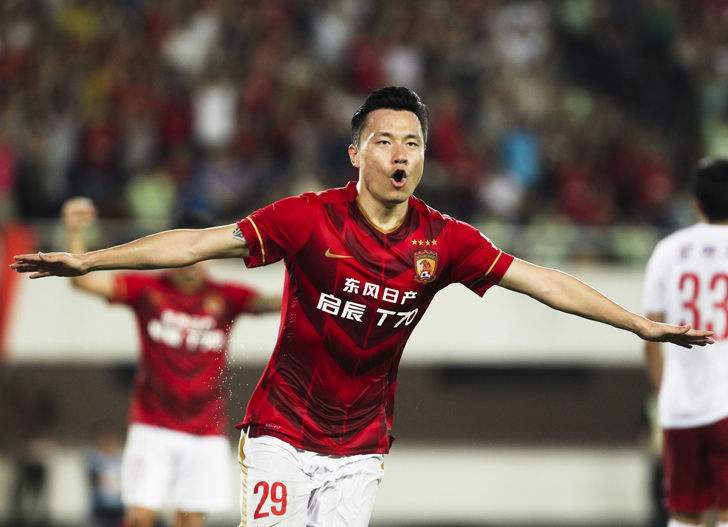 郜林破僵局恒大显霸气,恒大射手王郜林生涯