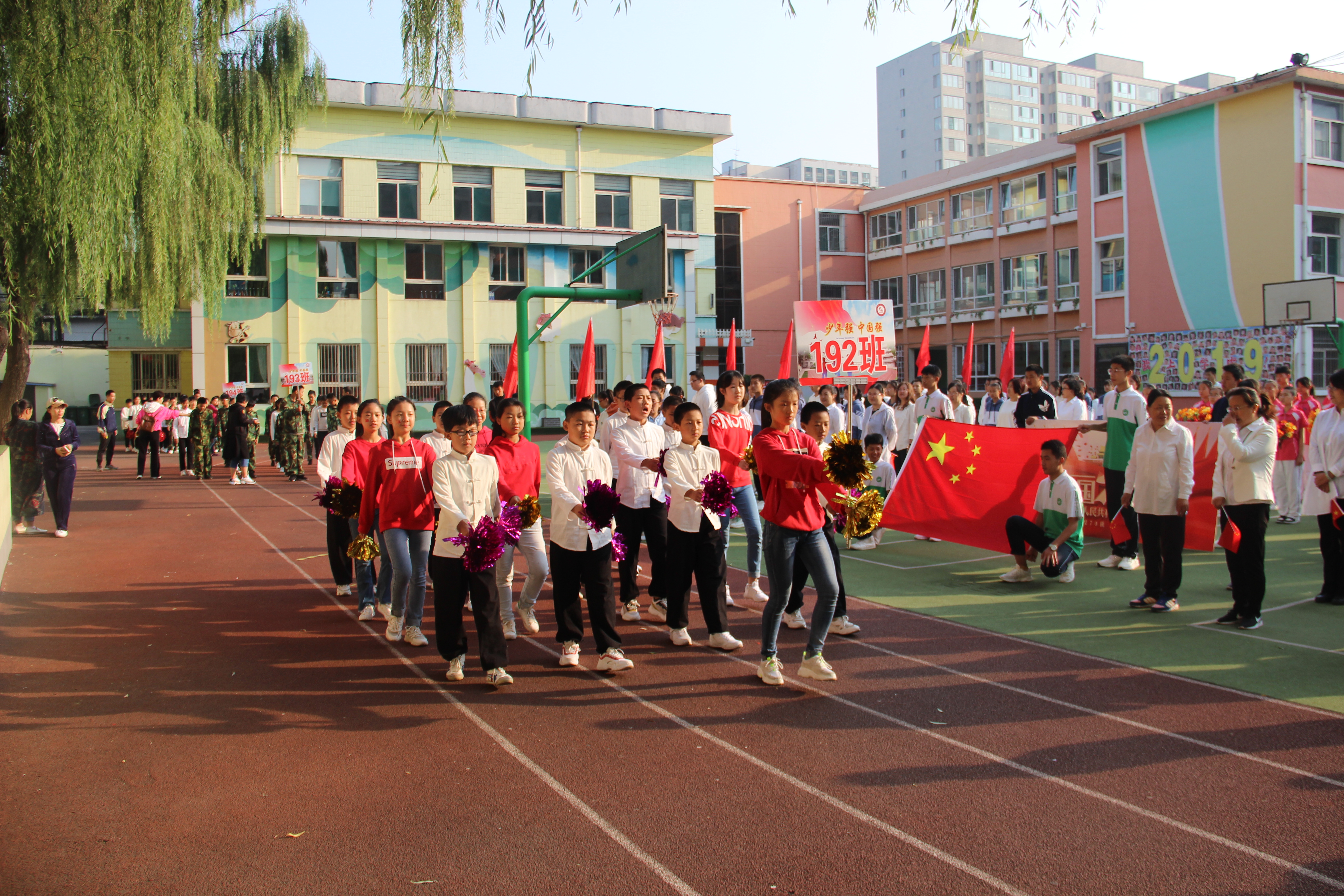 太原市四十八中中学生运动会,校运会激情点燃梦想拼搏铸就辉煌
