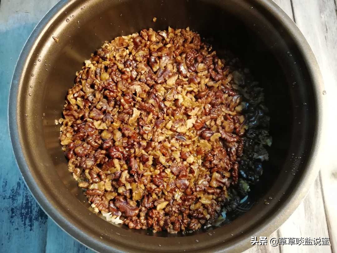 核桃饭团辅食做法大全,核桃碎饭团