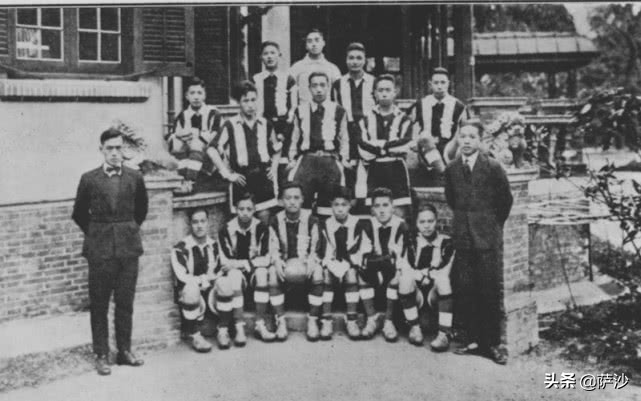 抗日时期国足,从足球场到战场