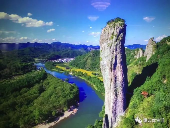 美哭了宛若人间仙境,缙云人间仙境