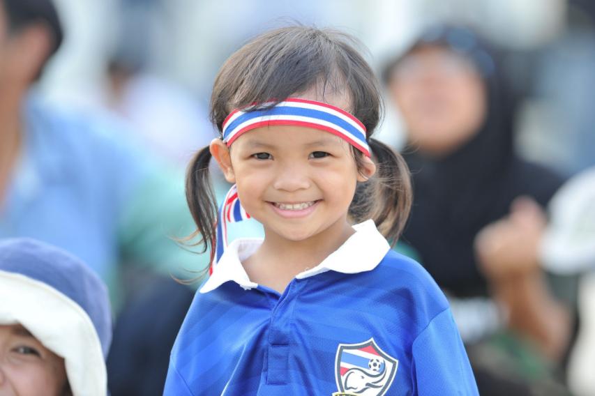 泰国足球狂欢,泰国球迷泰国vs新加坡