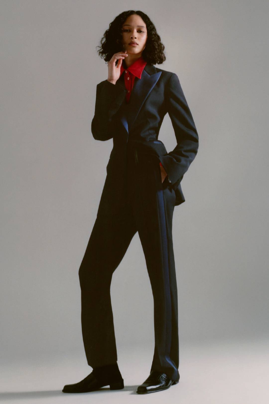 职业装黑白配,职业装搭配黑白条纹