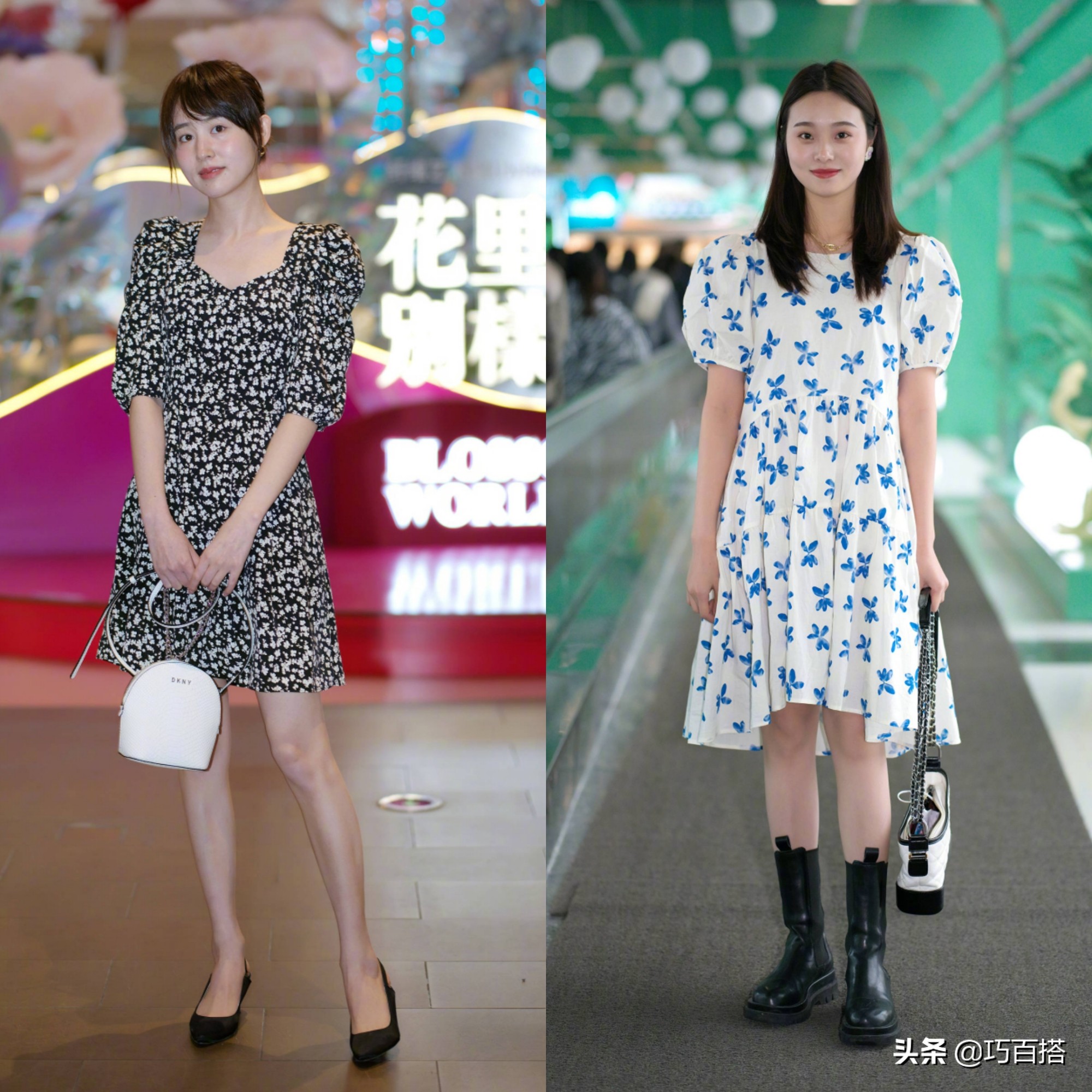 碎花裙如何避免俗气感觉,碎花裙怎样选择不老气