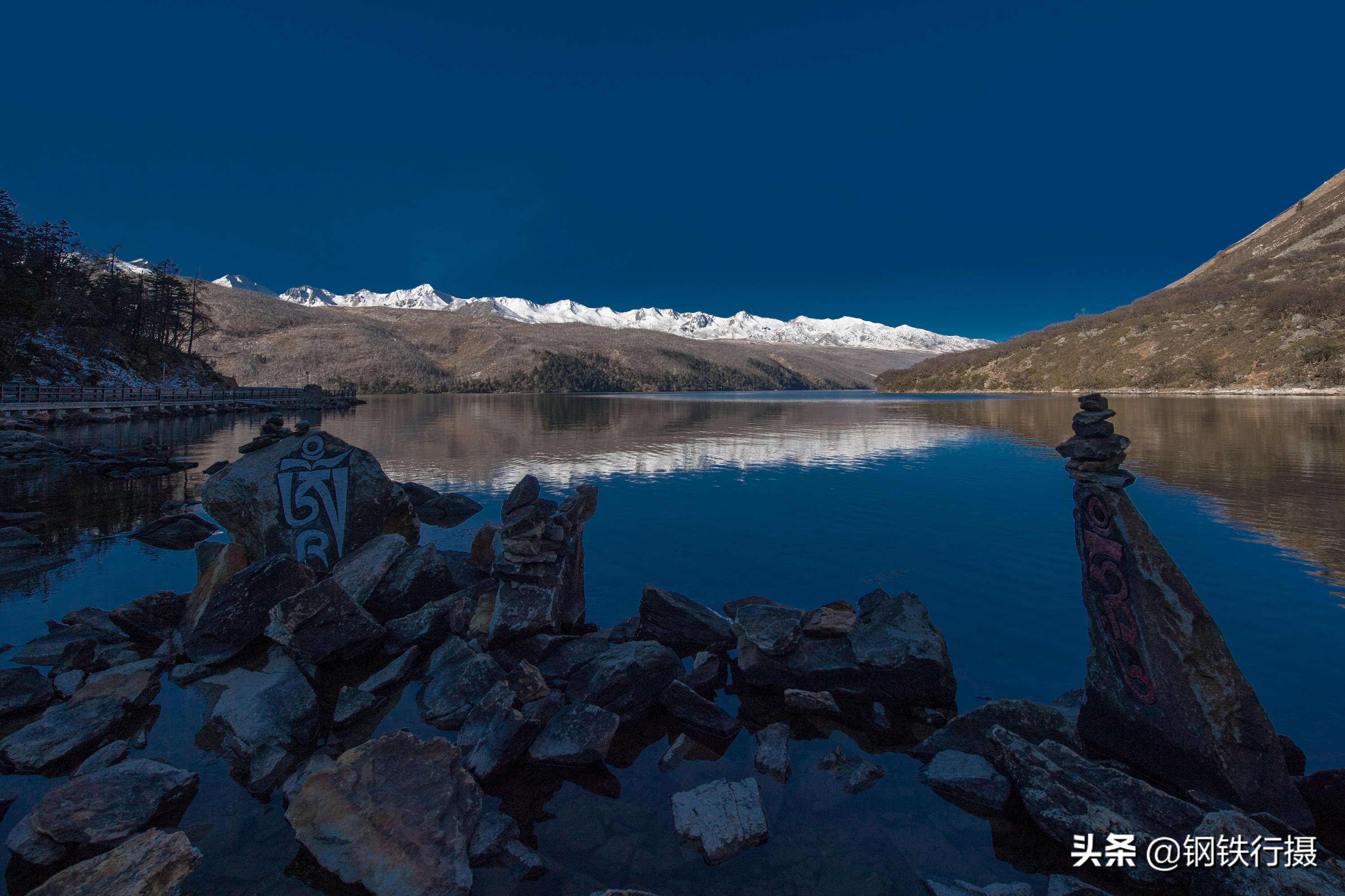木格措秋景视频,木格措景区秋天风景