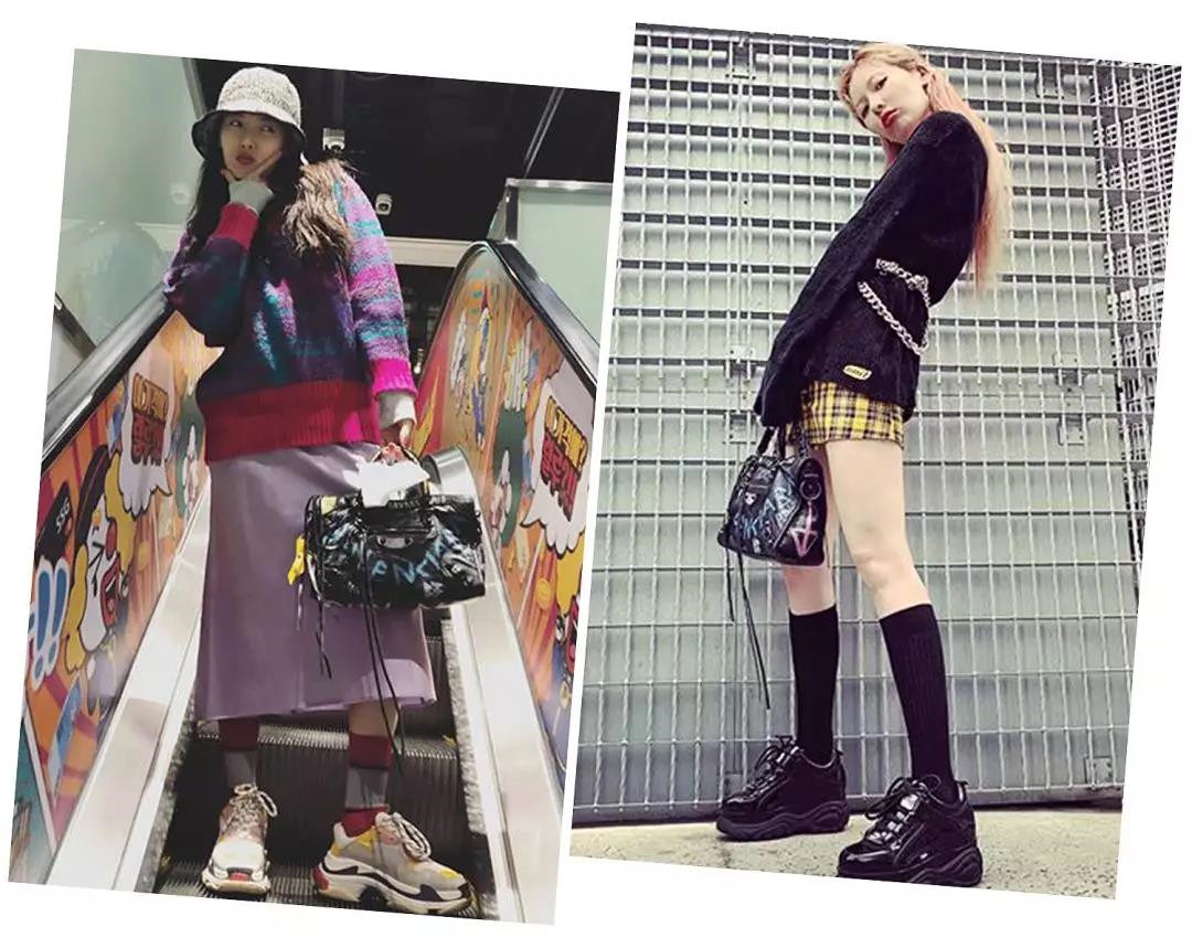 金泫雅同款粉色包,南韩小野马金泫雅troublemaker