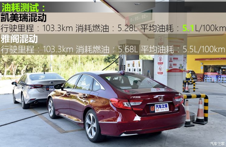 凯美瑞2.5双擎和雅阁混动哪个省油,38号车评雅阁混动和凯美瑞混动视频