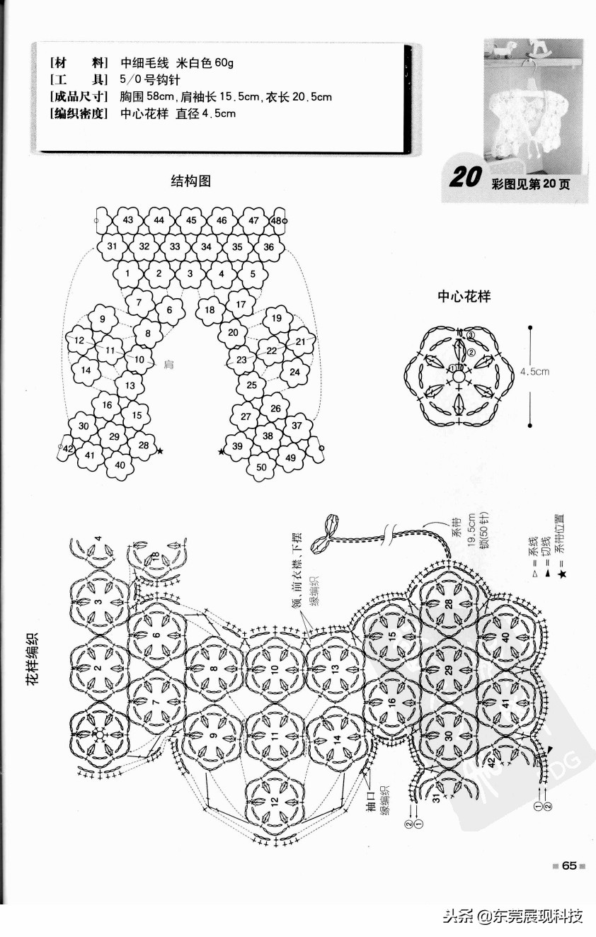 钩针编织教程宝宝衣服新款,手工钩针钩织宝宝毛衣图解
