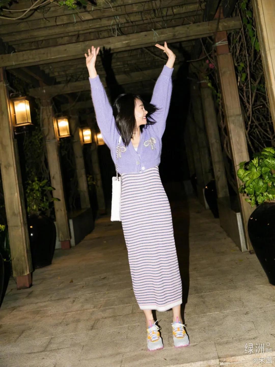 女明星新式国风穿搭,女明星氛围感穿搭私服