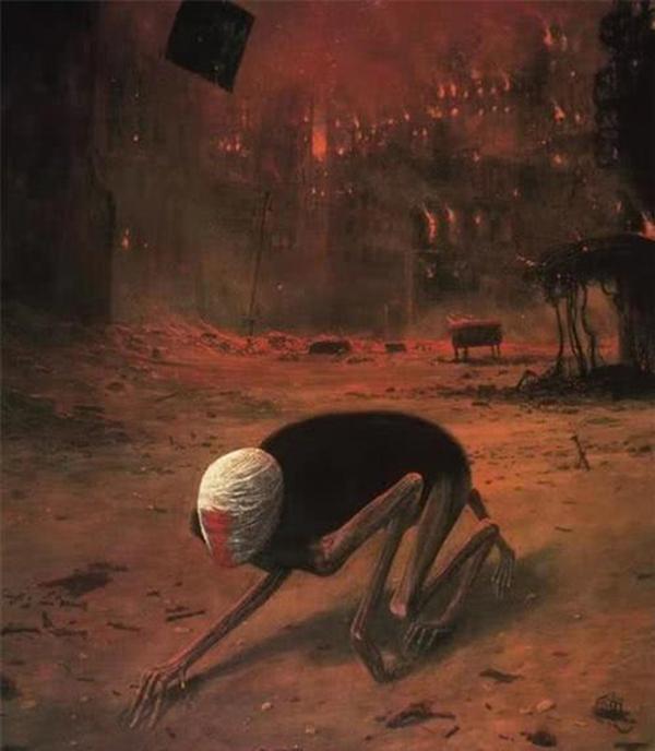 英国男子经历7分钟死亡,复活画出“神游”景象,神似《山海经》