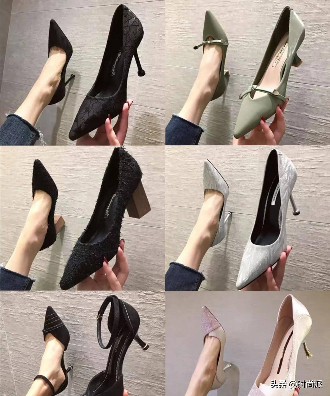 性感优雅的细跟鞋你拥有了吗?舒适又时髦,不愧是女神的必备单品