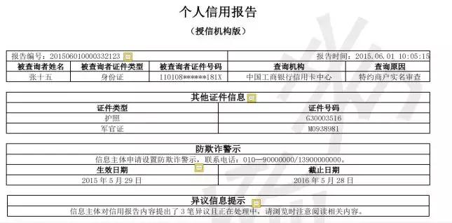新旧版征信报告对照表,新旧版征信变化