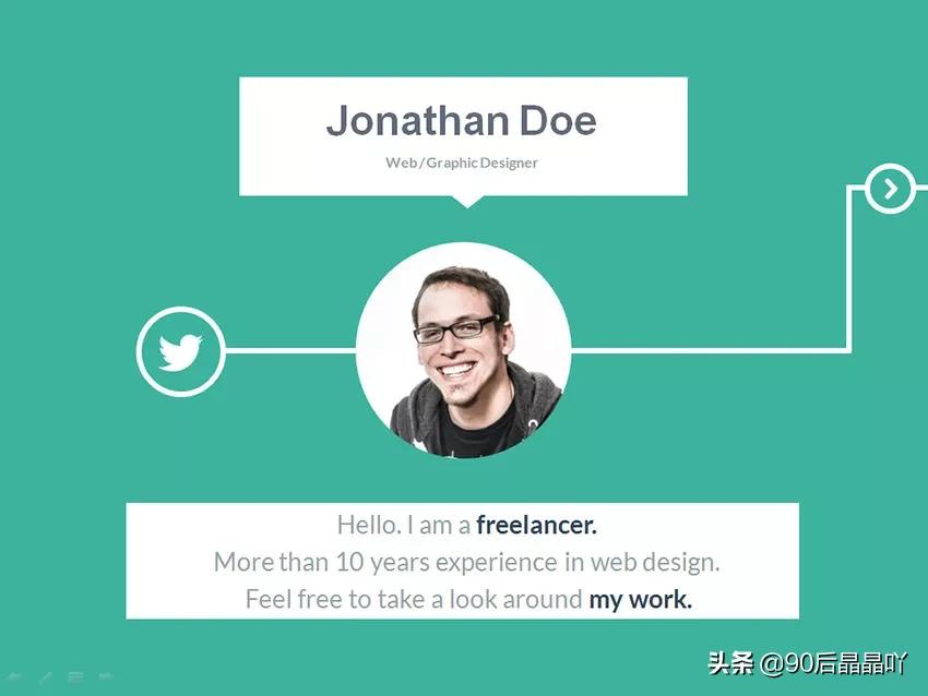 怎样调整ppt简历模板,ppt个人简历模板制作教程