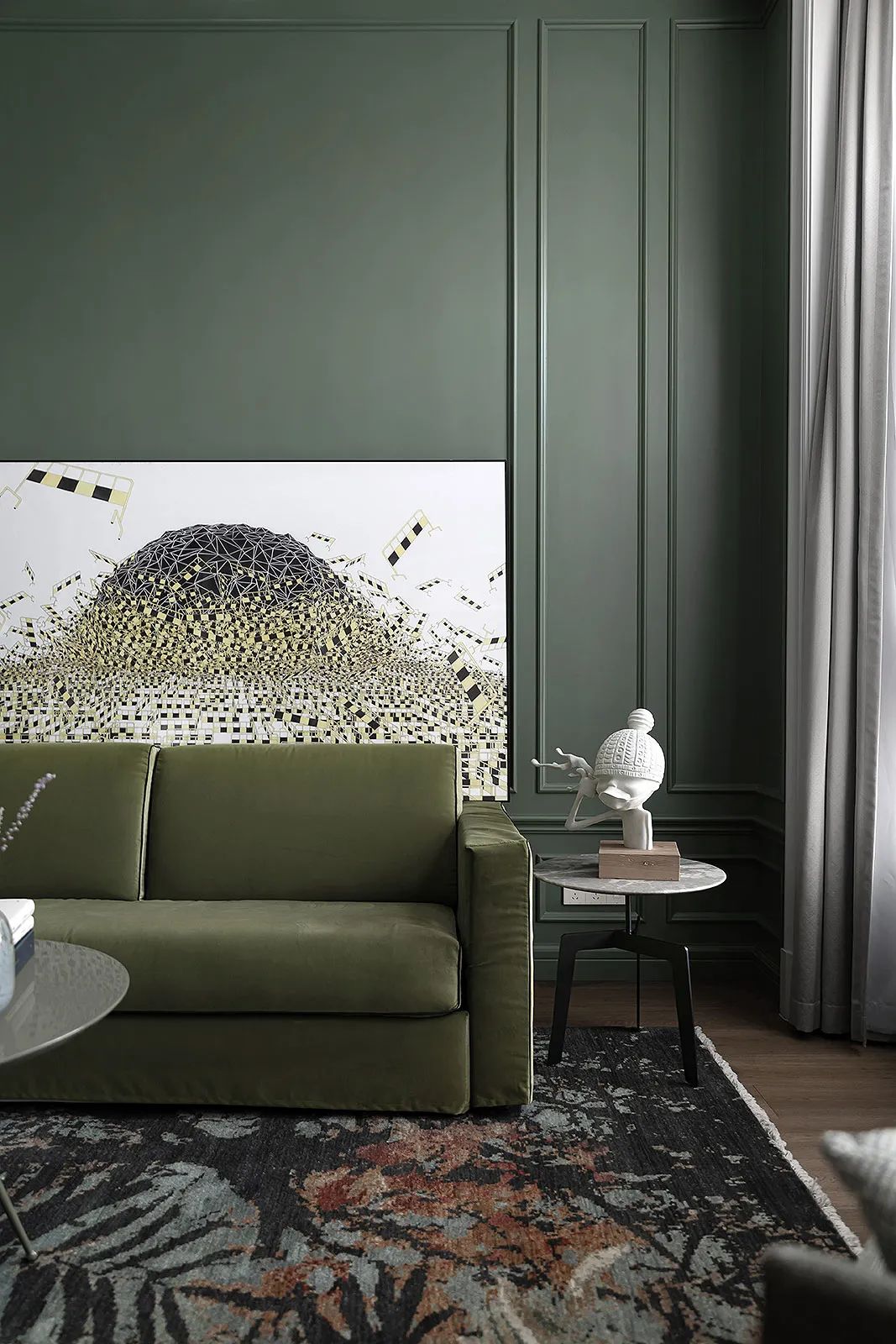 首发|尚层设计：1200㎡独栋别墅，是栖居地，更是精神家园