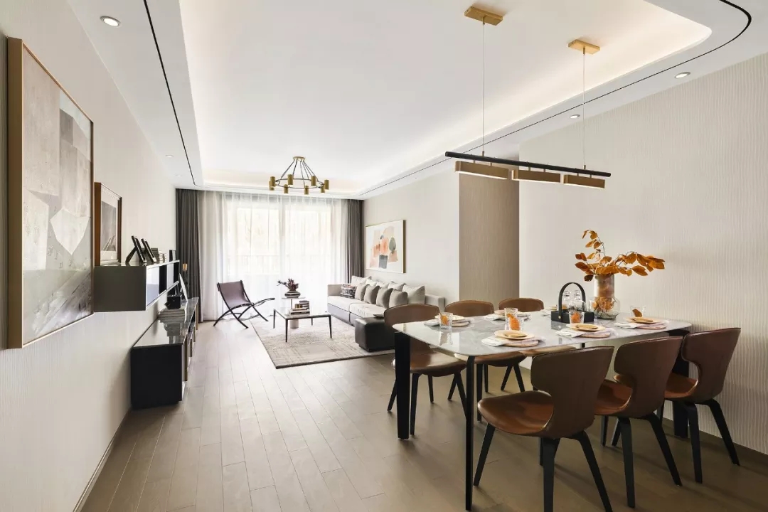 温柔不失高级的现代简约风住宅,住宅的现代简约主义风格