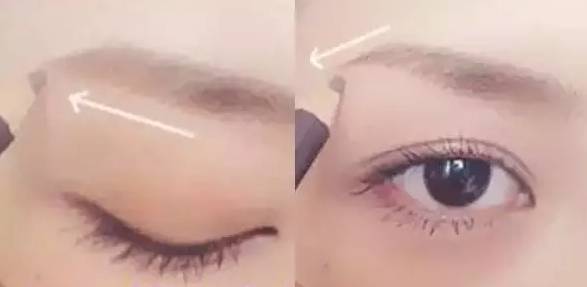 眉毛看起来很淡,眉毛淡但是看得见