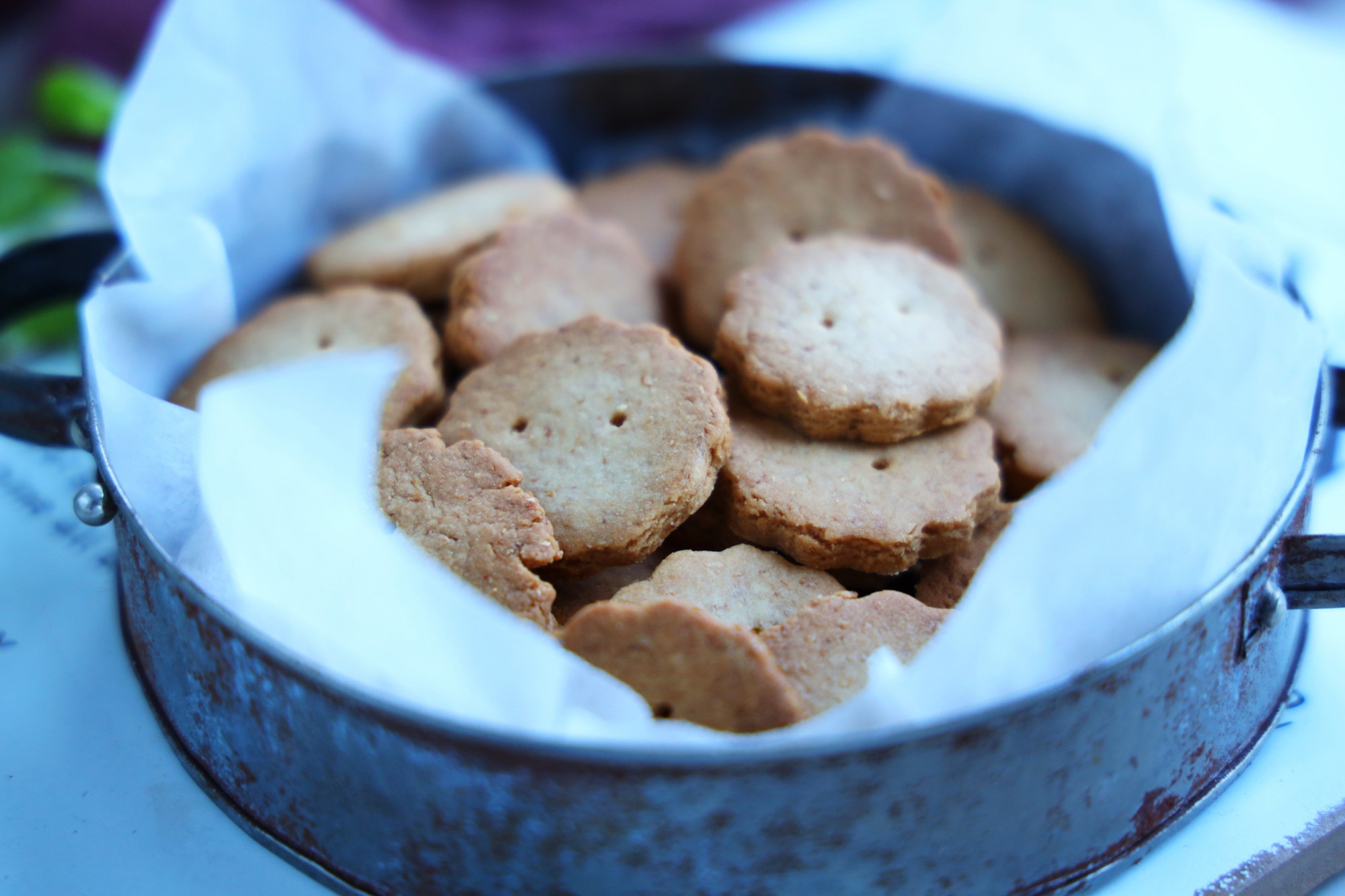 又香又酥的粗粮饼干,全麦饼干怎么做会酥脆