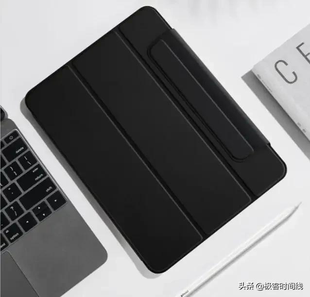 22款ipadpro半包硅胶保护壳,ipadpro2020防弯碳纤维保护套