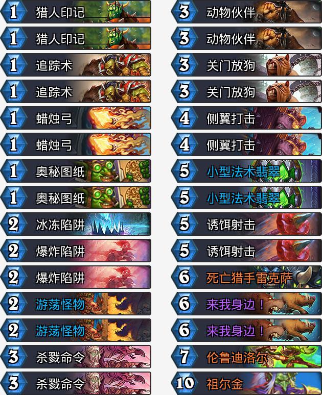 一次抄个够！炉石传说：当前版本最强五套卡组推荐！