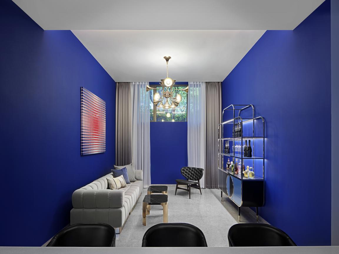 苏州度假型会所装修设计,意式轻奢会所设计