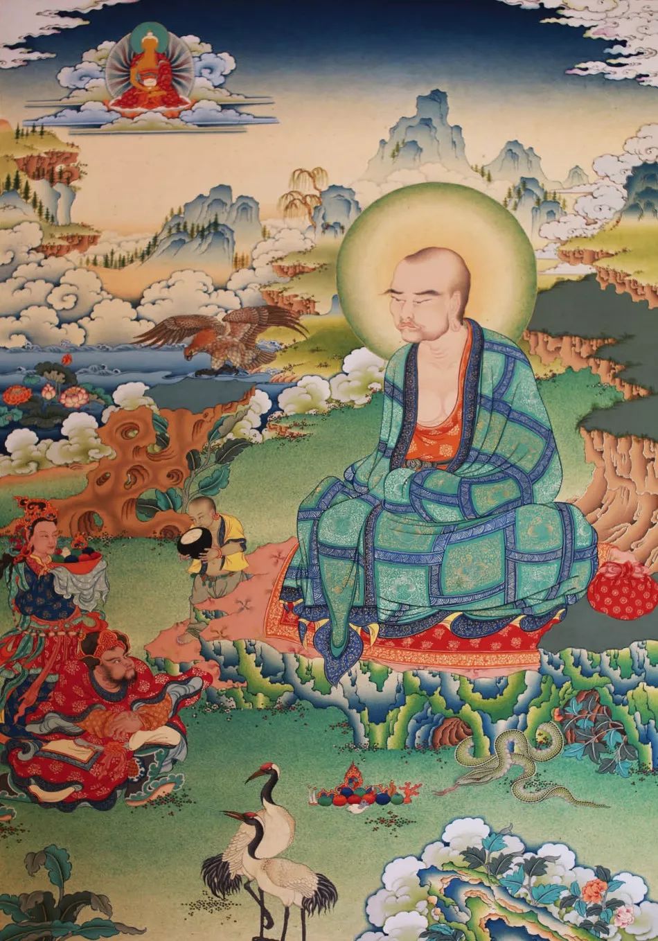 尼泊尔手绘唐卡和西藏唐卡区别,尼泊尔唐卡和藏区唐卡的价格