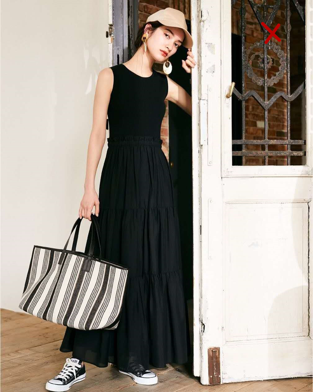 如何穿宽松t恤显瘦,胳膊粗怎么穿无袖衣服好看