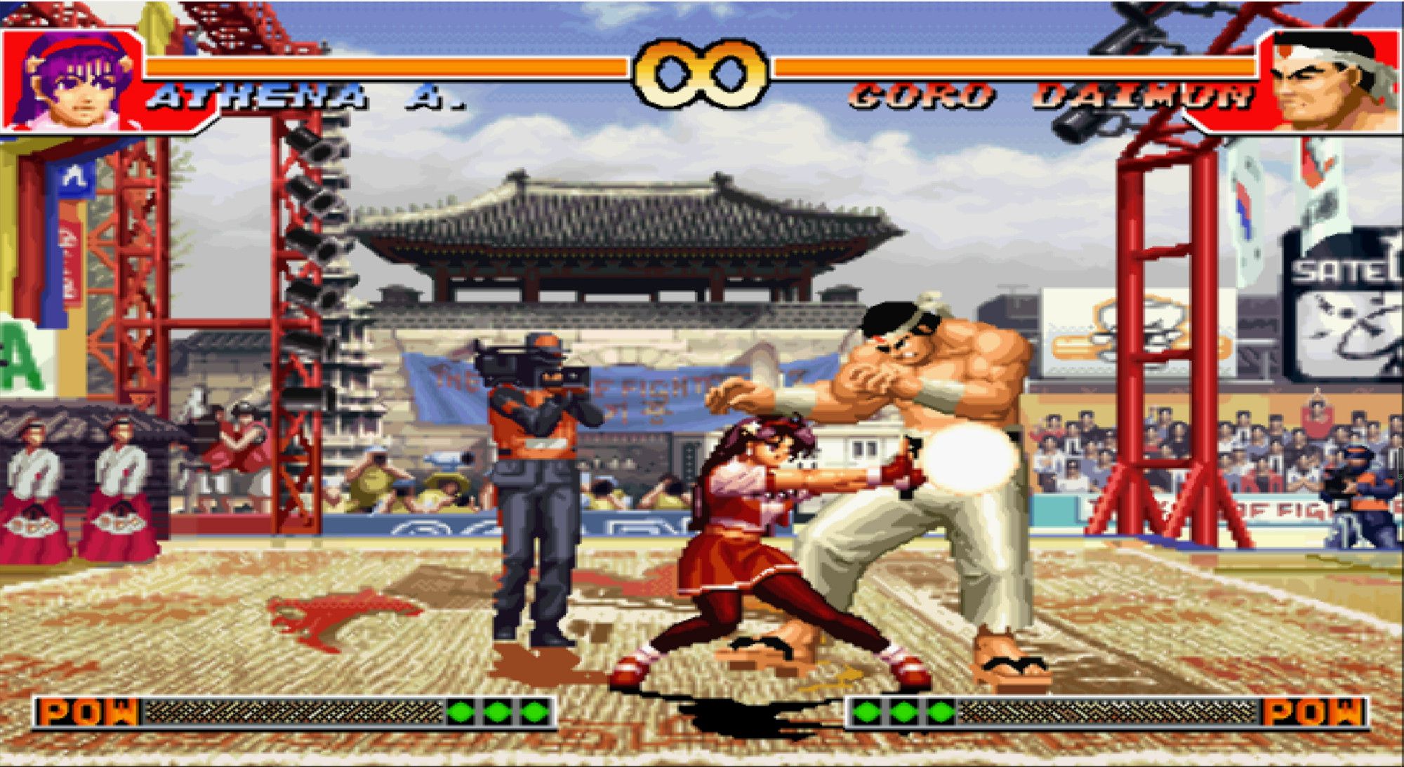 拳皇97ol麻宫雅典娜被黑晶控制,拳皇中的麻宫雅典娜图片大全