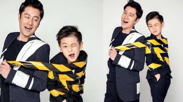 蔡国庆带孩子上节目,蔡国庆带儿子参加一档节目