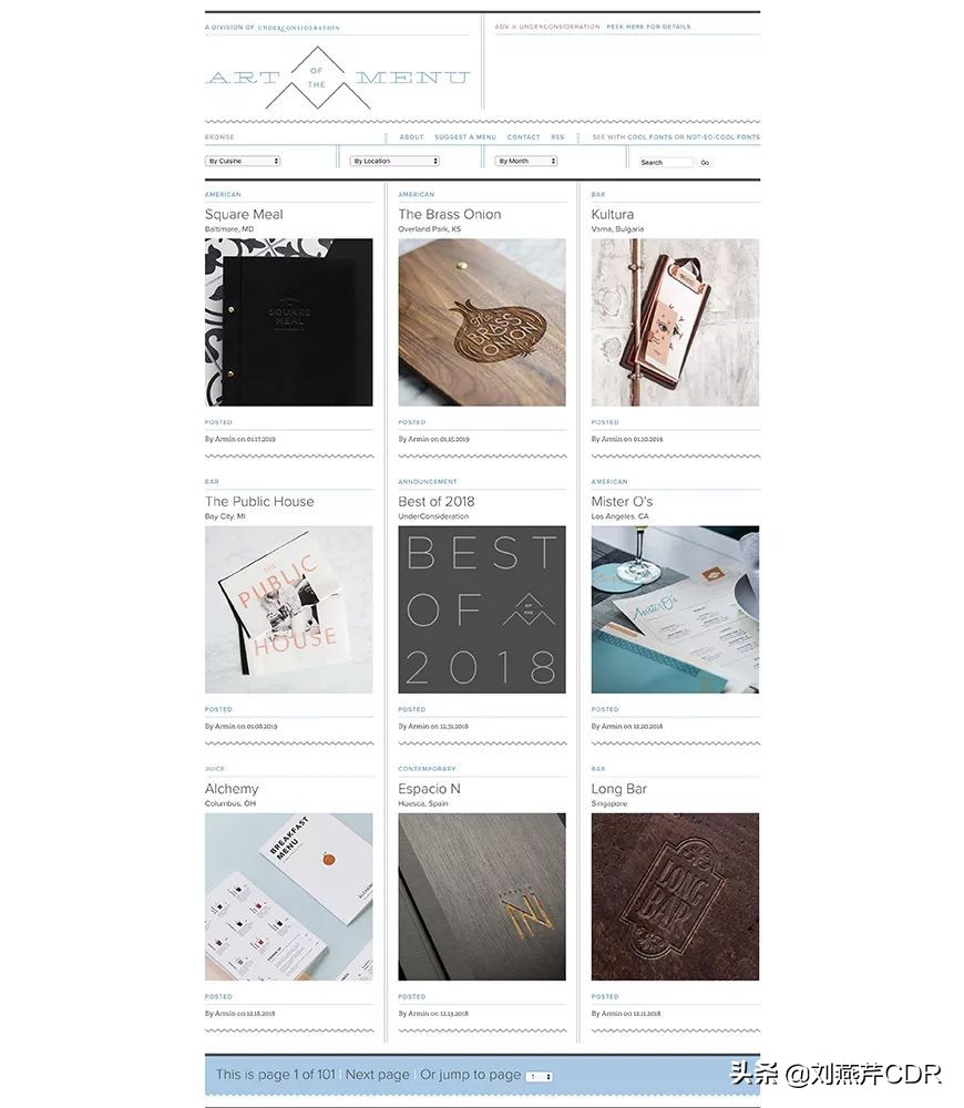 推荐5个设计灵感网站,设计师需要收藏的十大灵感网站