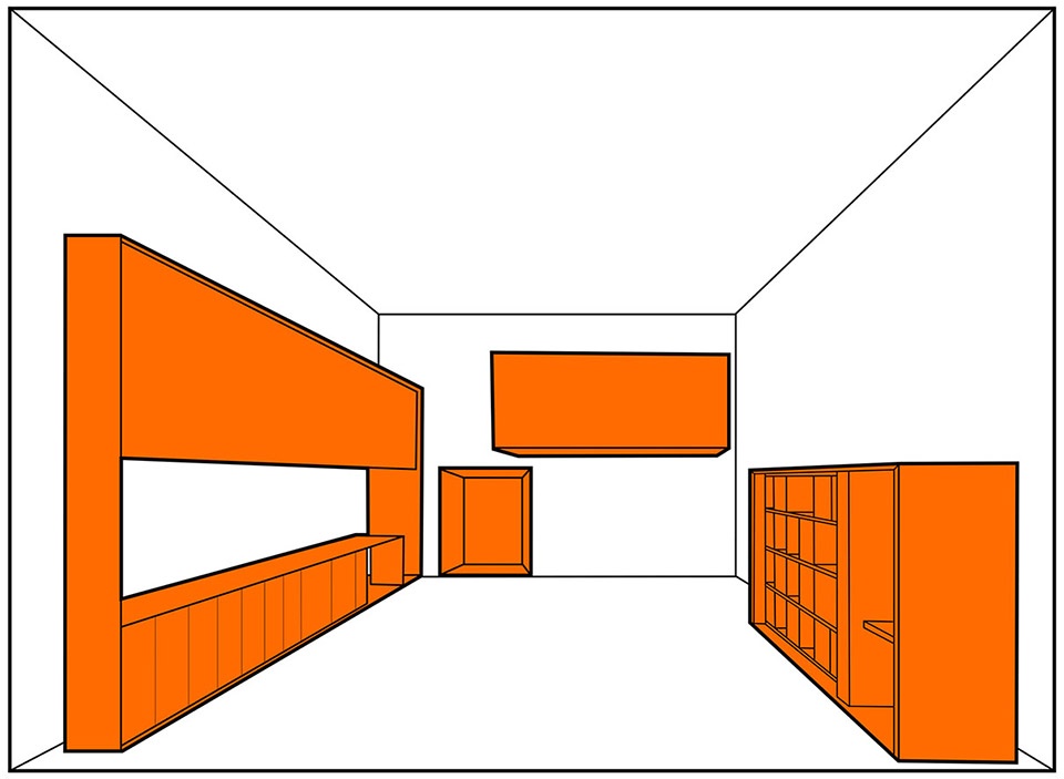 NovaYork公寓，圣保罗/四个功能盒子满足功能和情感诉求