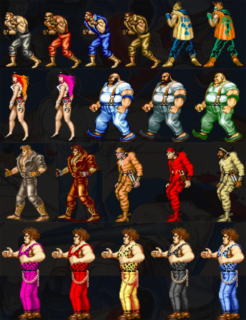 街机游戏在对手身上旋转大招,街机游戏有一个角色是食人花