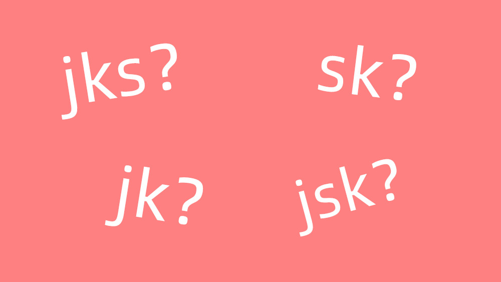 答错会被喷的二次元用语，jk和jks有何区别？全都知道算我输