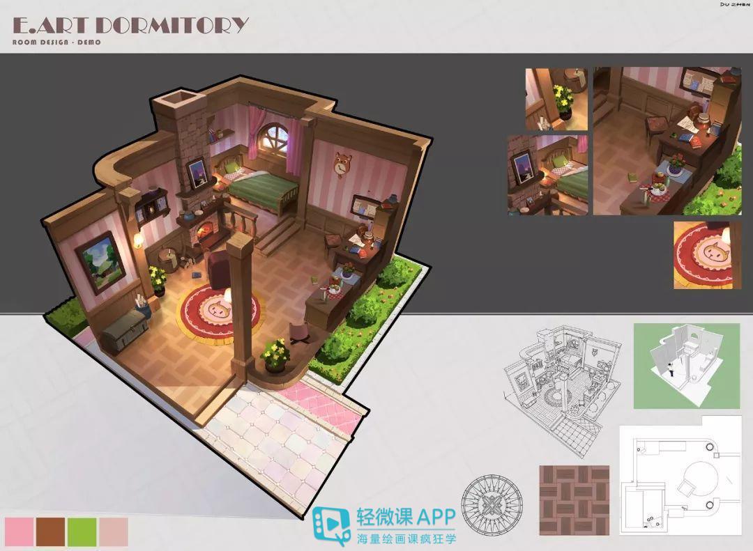 学习原画时如何画出好的游戏原画场景？注意这几个点