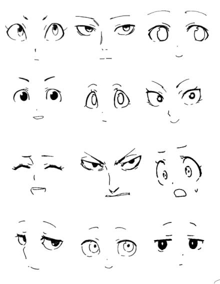 如何画正侧眼睛简单的方法,怎么画眼睛真正的眼睛用铅笔画