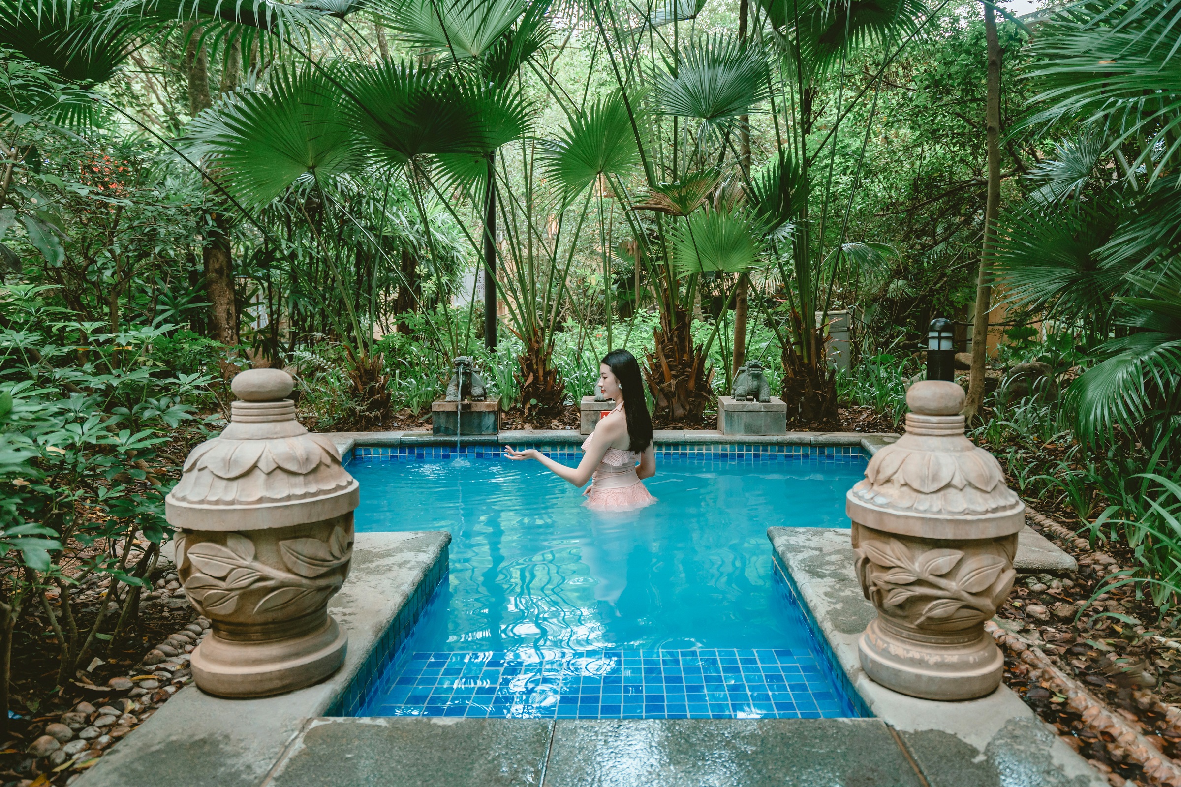 惠州惠东县安墩镇畔山温泉度假村,惠州尚天然温泉酒店带私人泡池