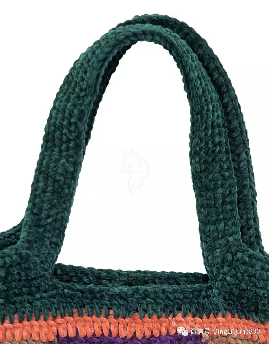 围巾编织教程10-15岁,圆肩针织宽松套头衫小款编织