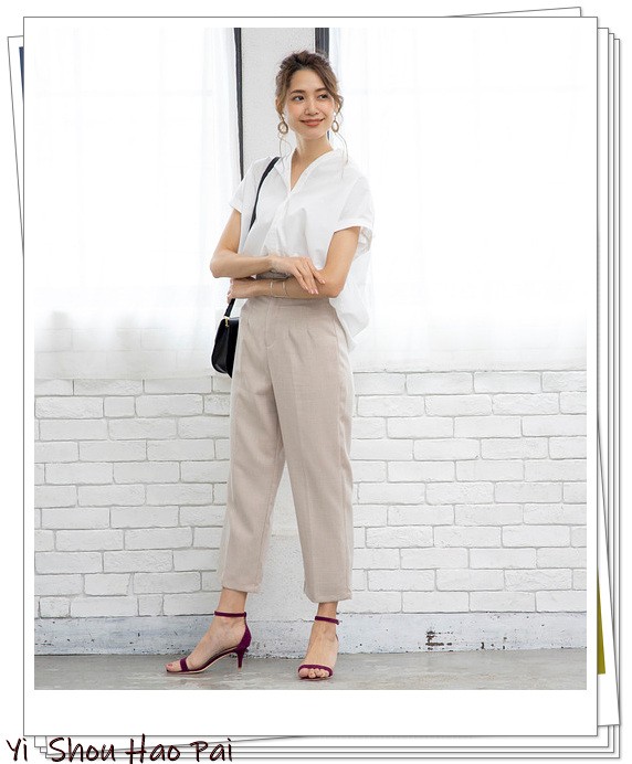 高端麻料抗起皱亚麻裤女,不起皱的亚麻裤阔腿裤
