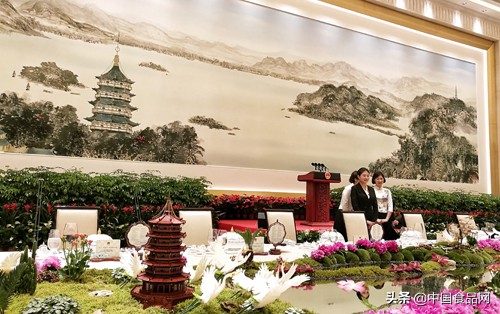 张裕爱斐堡赤霞珠国宴,国宴招待外国宾客