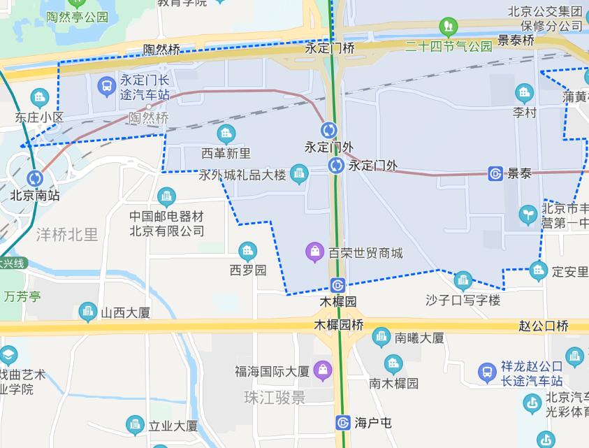 北京地铁丰台地铁站最新信息,东城的木樨园地铁站和丰台木樨园