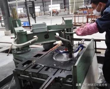 石材一体台盆怎么加工,石材台盆孔废料怎么用