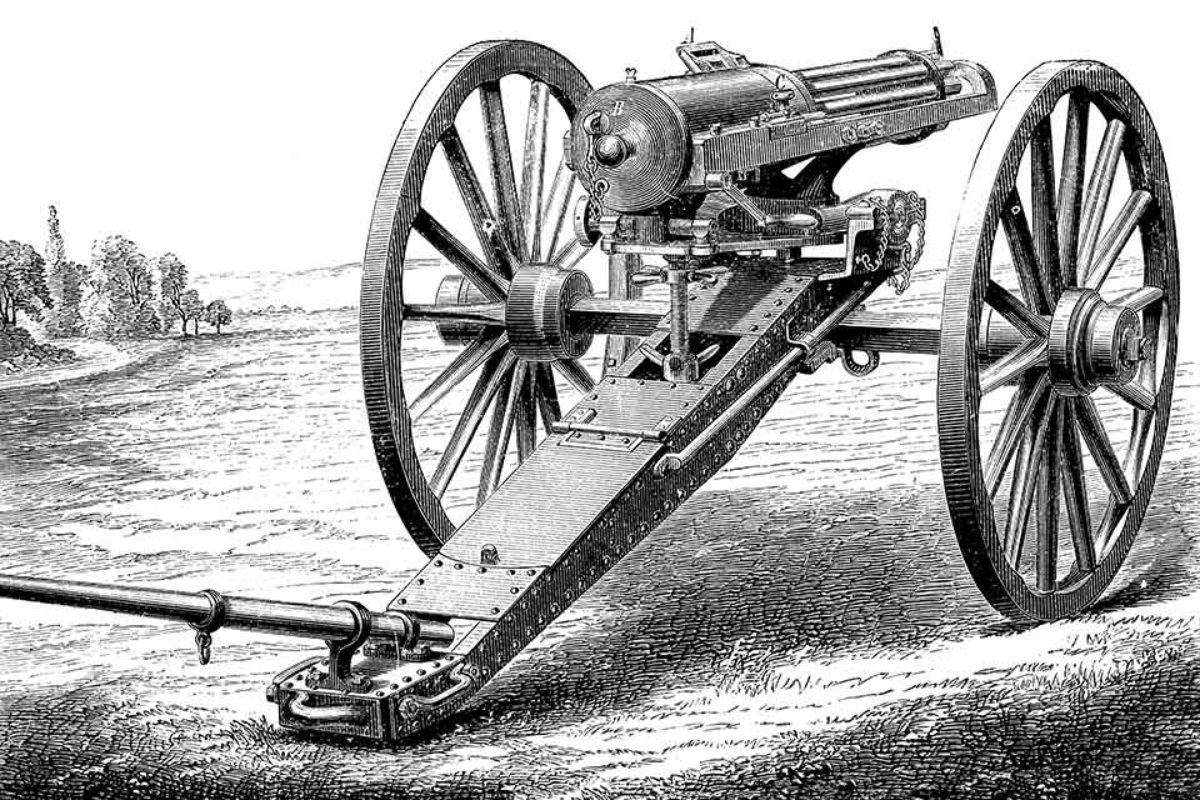 珠海航展14.5毫米三管转管机枪,新型轻机枪珠海航展