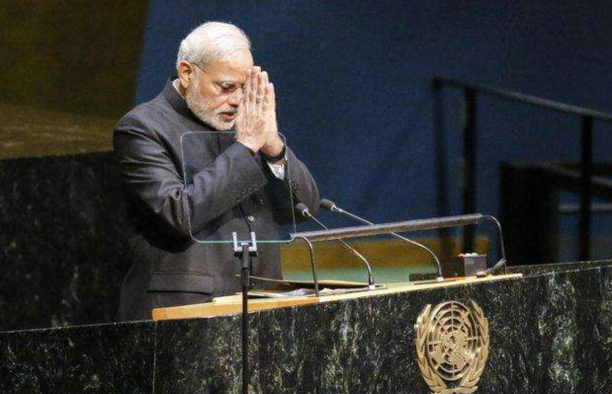 印度入常之心不死，莫迪在联合国大会发问：还要让我们等多久？