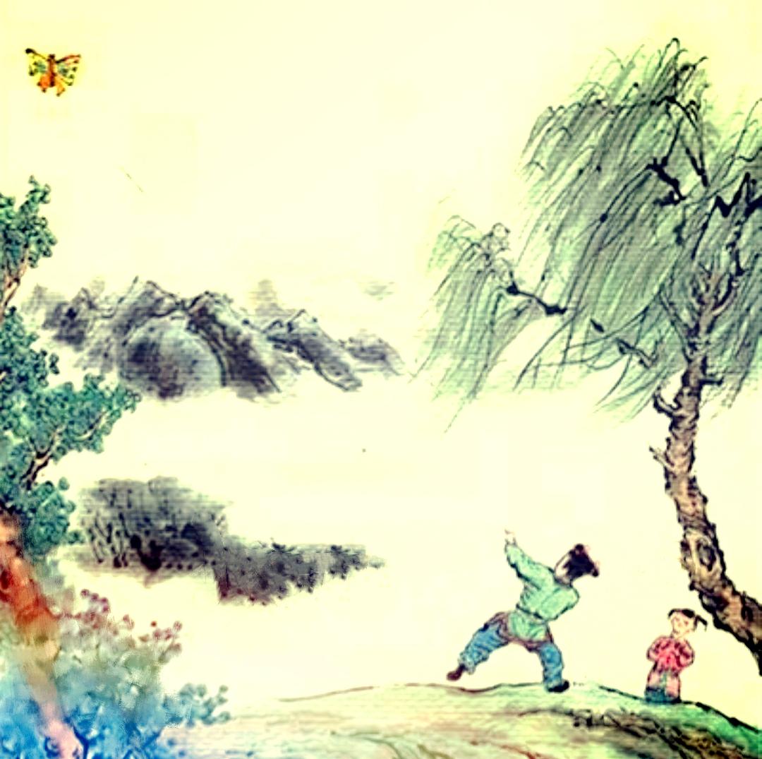 草书高鼎村居书法作品,草书唐人绝句书法作品