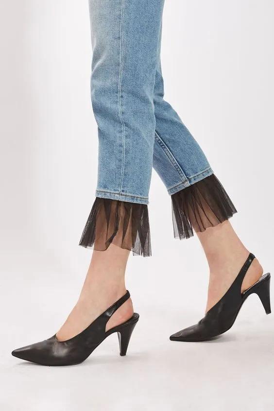 牛仔裤不好看怎么用皮筋改,牛仔裤不穿怎么改造包包