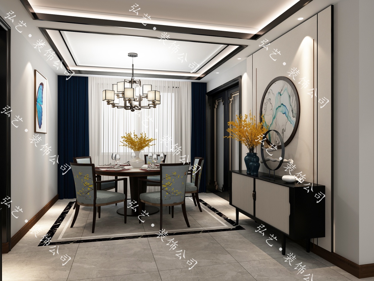 唐山景泰翰林装修风格,唐山景泰翰林120平装修