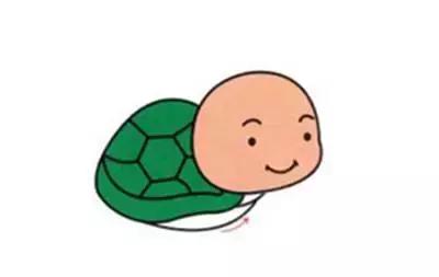 海滩上的小乌龟儿童画,儿童画小乌龟的图片大全