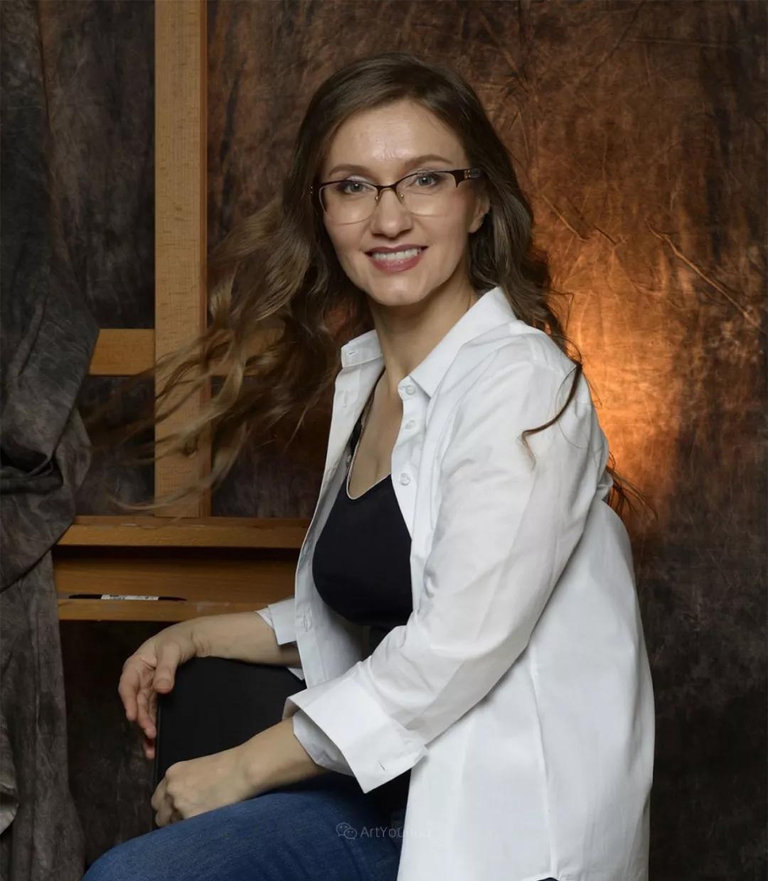 俄罗斯的女画家画的唯美油画,俄罗斯女画家油画视频