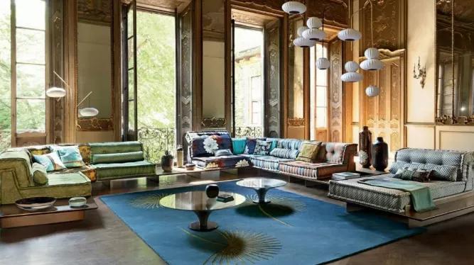 罗奇堡麻将沙发效果,沙发设计超前