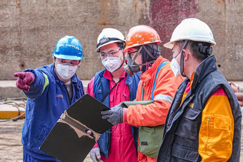 佐敦涂料携手中集来福士建造全球最大三文鱼养殖工船